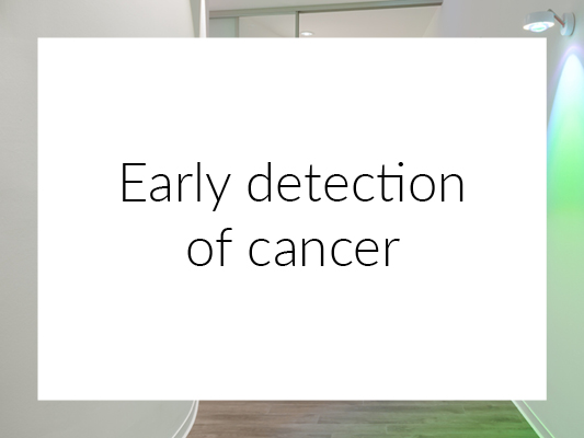 Early detection of cancer
