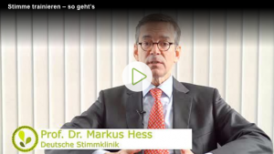 Prof. Hess DEUTSCHE STIMMKLINK